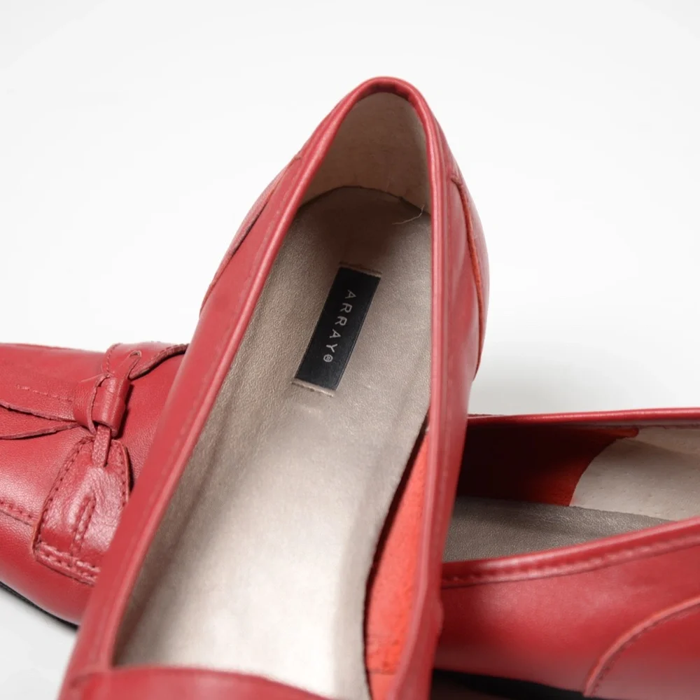 Array Leather Flats - Picture 2 of 5